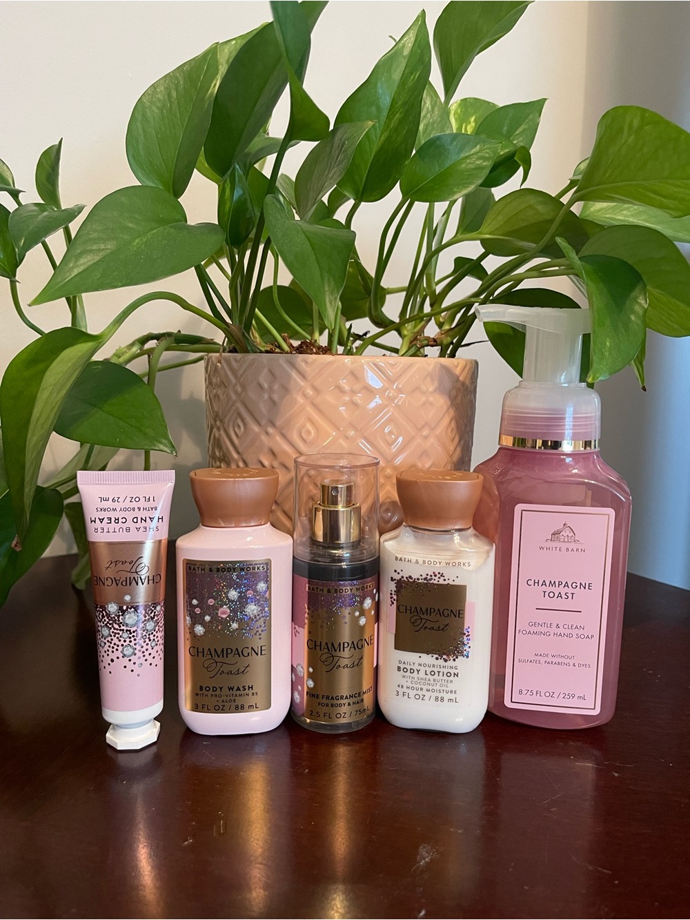 Bath & Body Works Champagne Toast Body Care Set